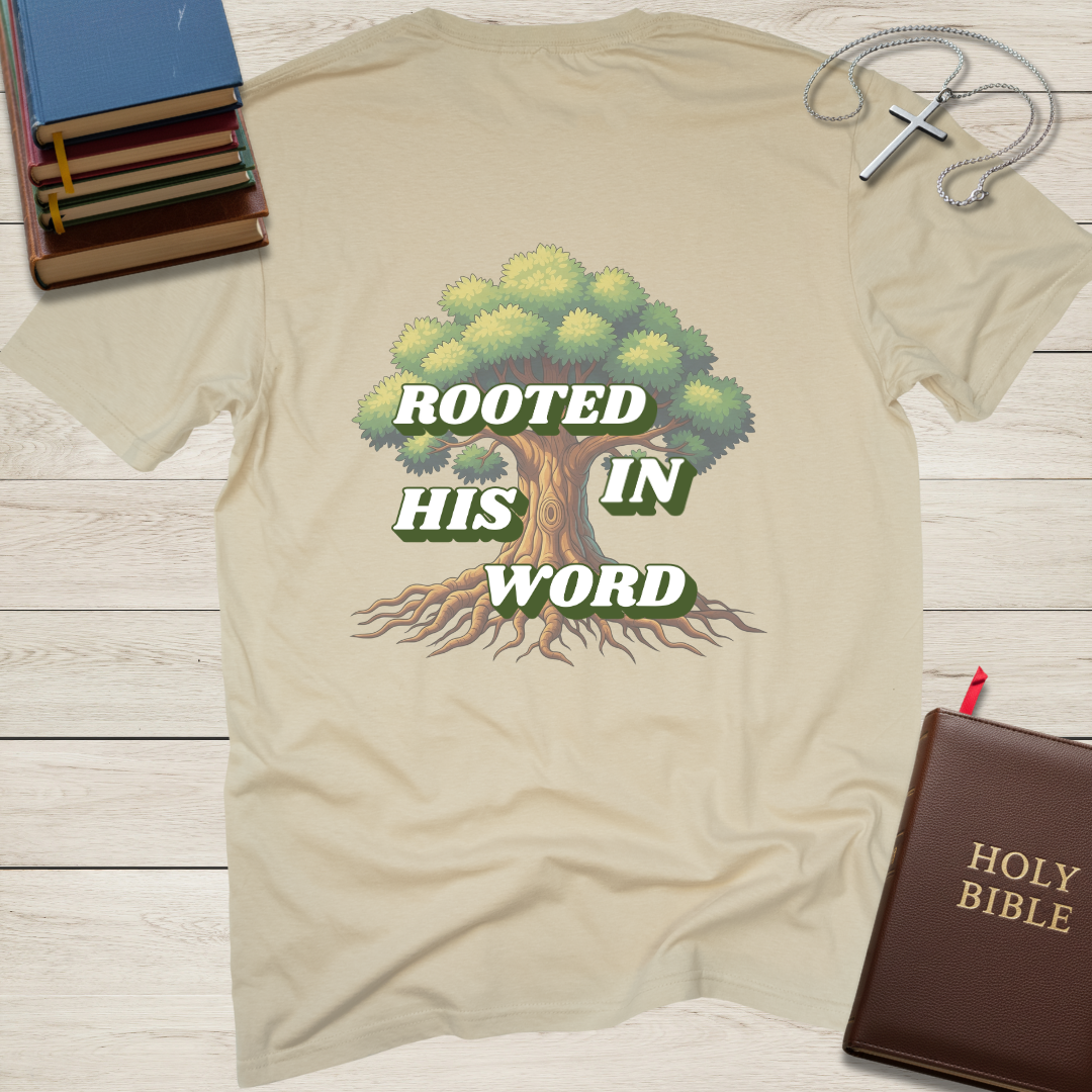 Rooted in His Word T-Shirt