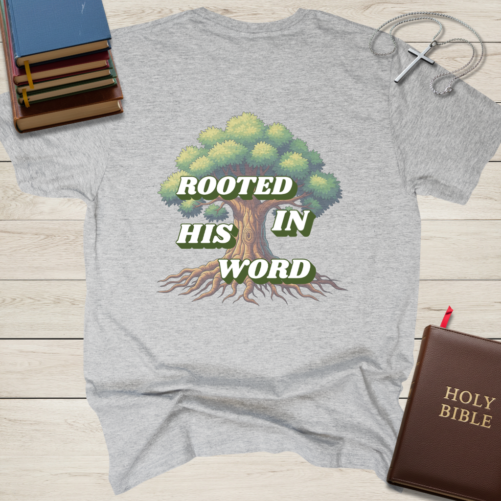 Rooted in His Word T-Shirt