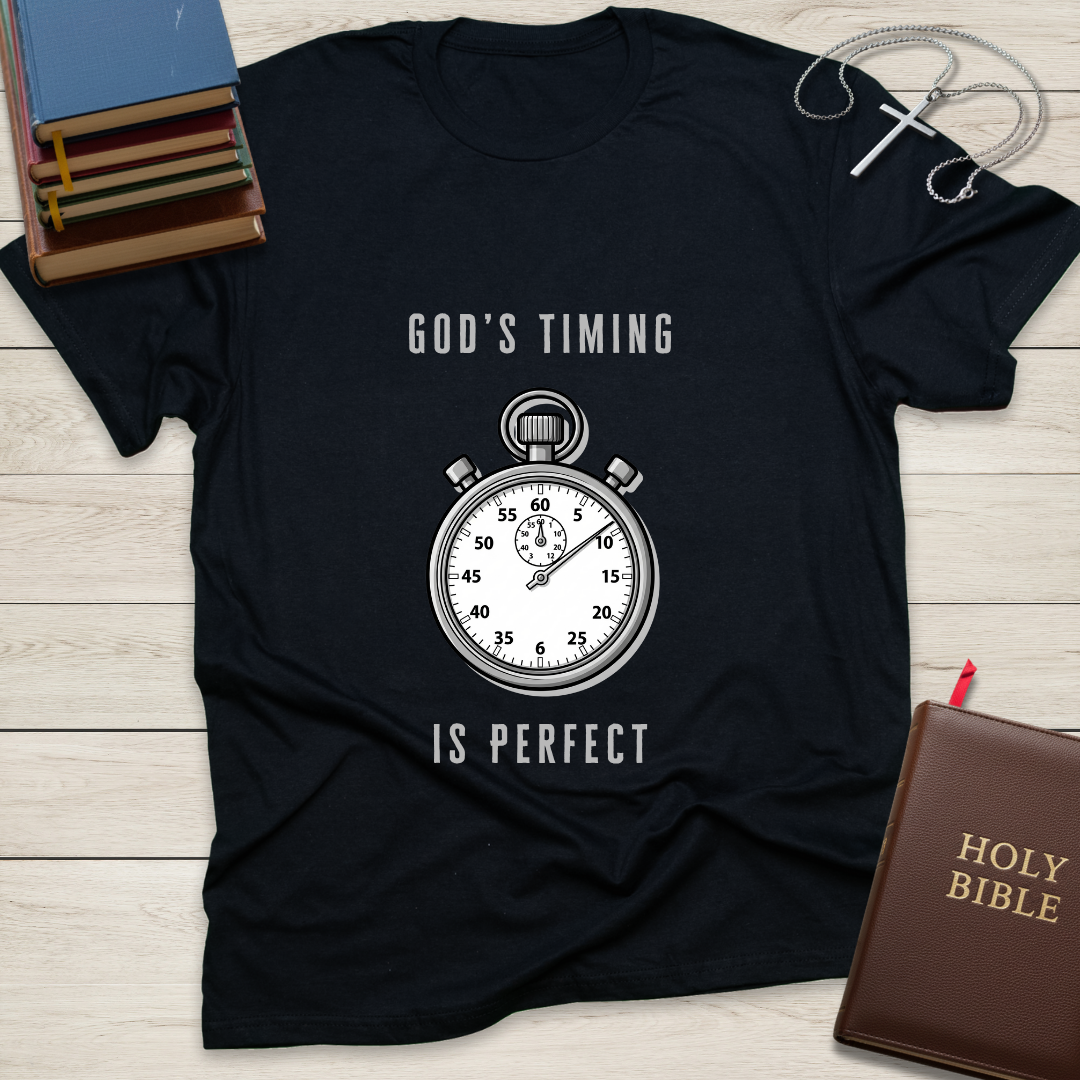 God's Timing is Perfect - Photo T-Shirt