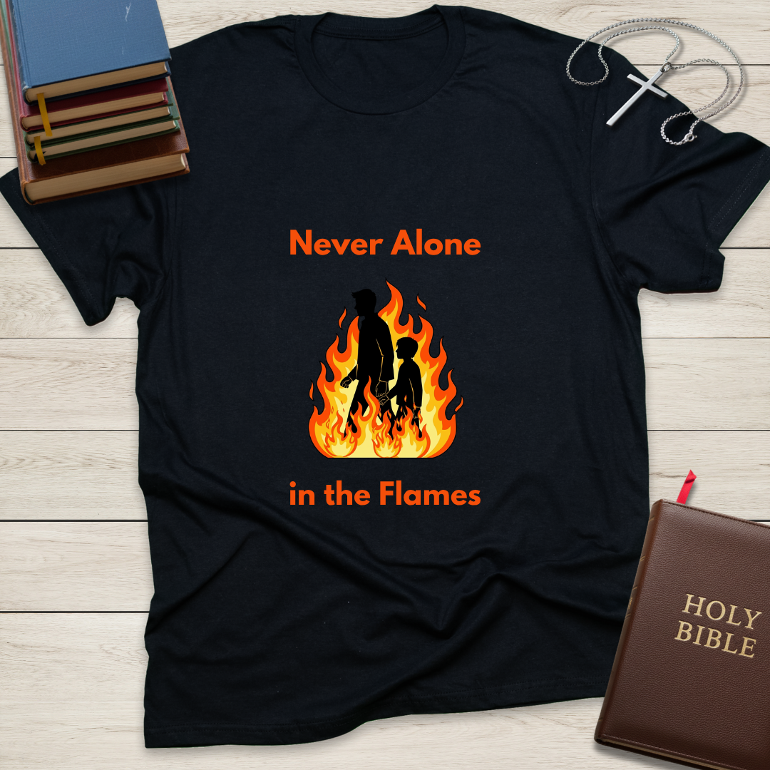 Never Alone in the Flames T-Shirt