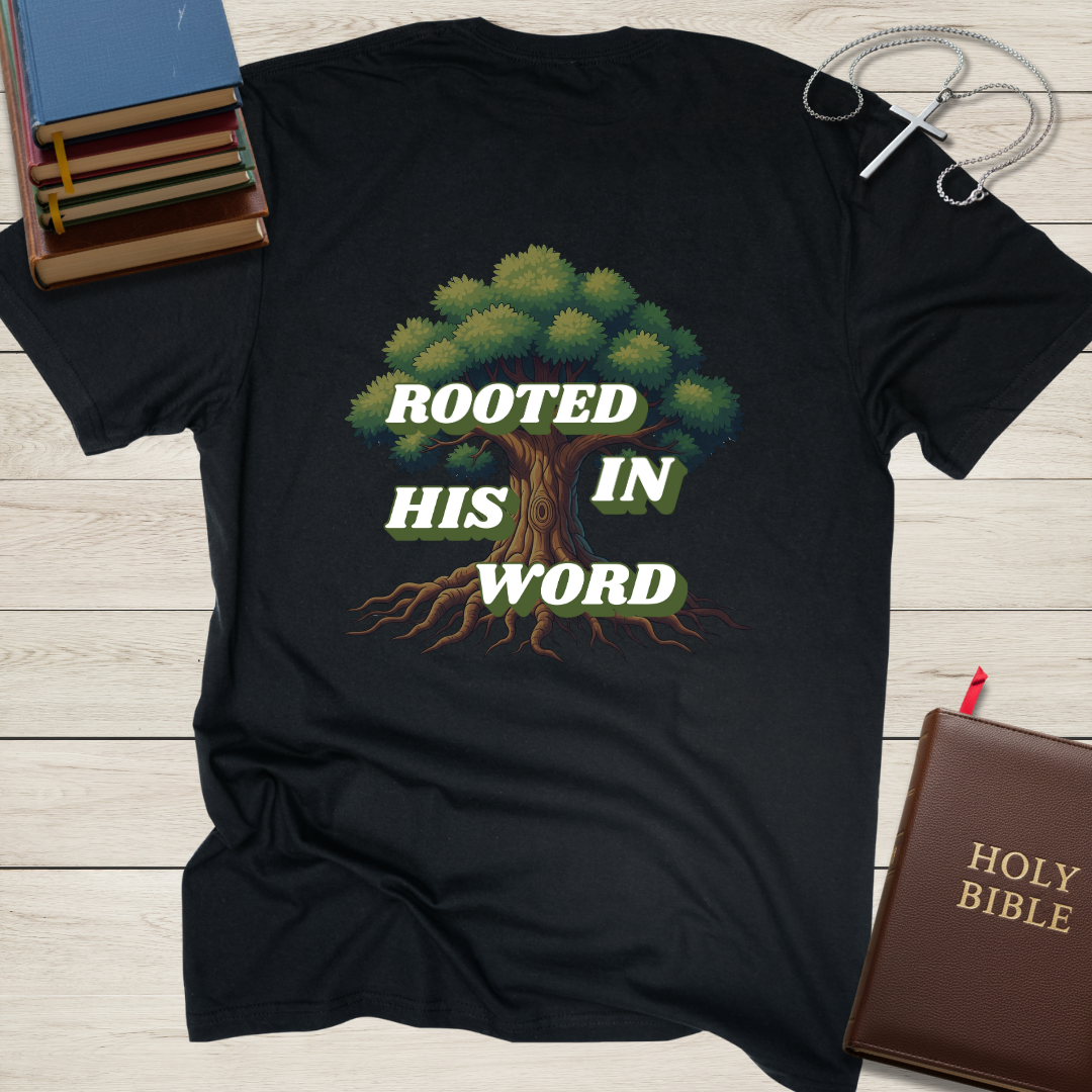 Rooted in His Word T-Shirt
