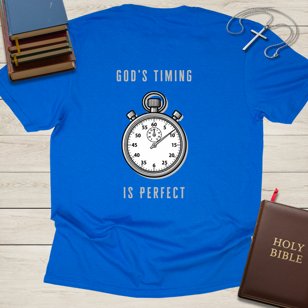 God's Timing is Perfect - Photo T-Shirt