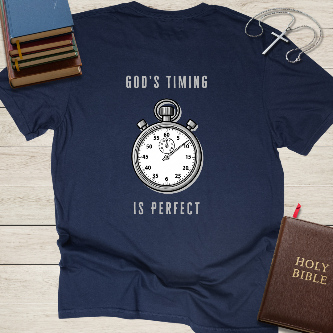 God's Timing is Perfect - Photo T-Shirt