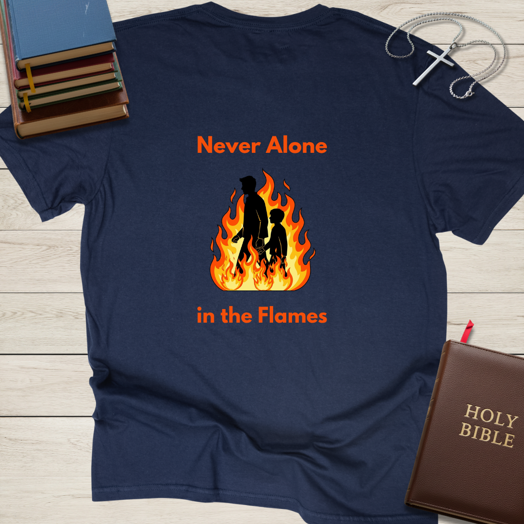 Never Alone in the Flames T-Shirt