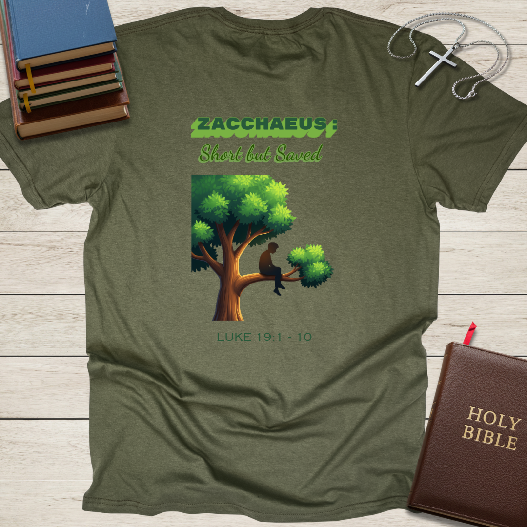 Zacchaeus: Short but Saved T-Shirt