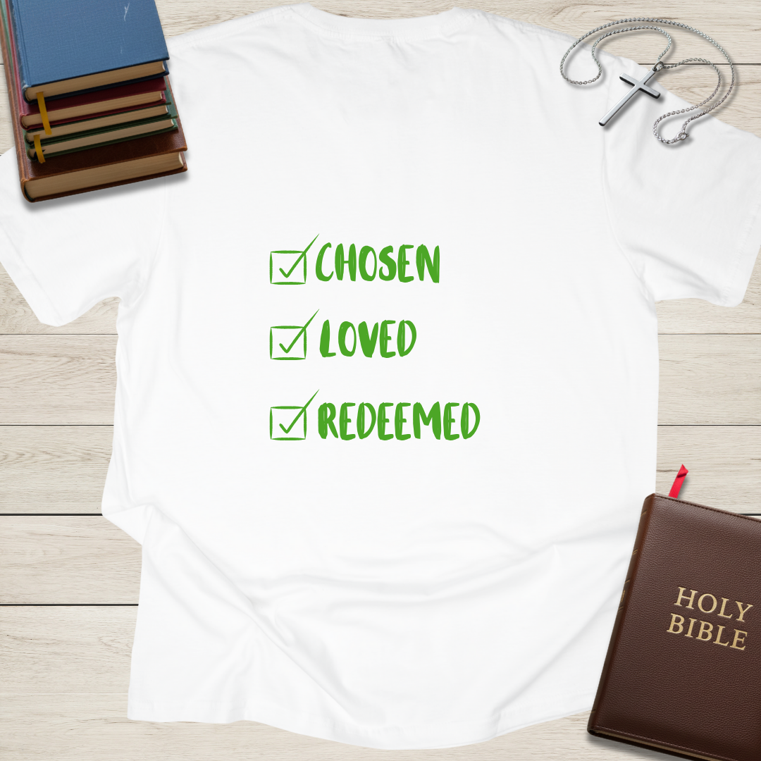Chosen, Loved, Redeemed T-Shirt