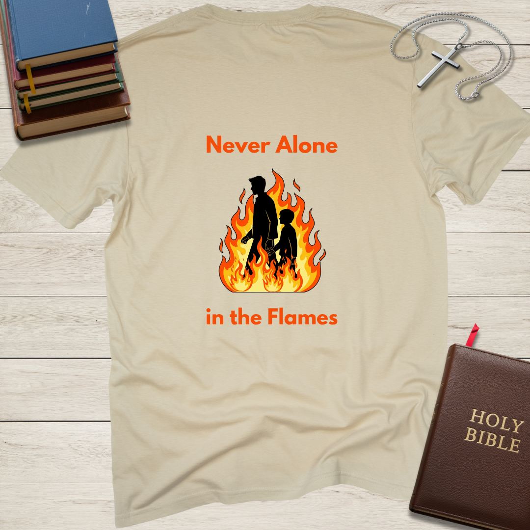 Never Alone in the Flames T-Shirt