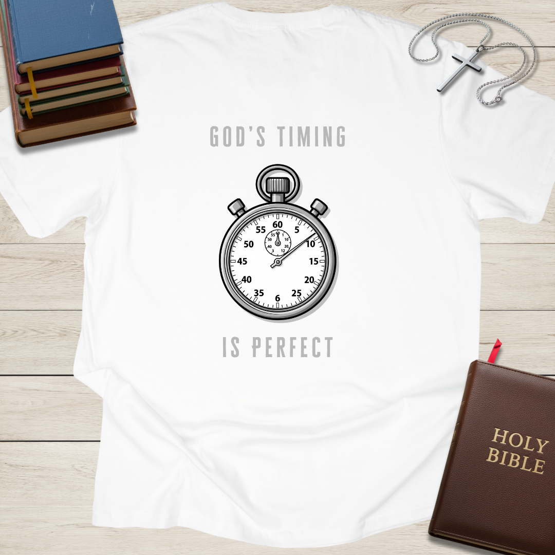 God's Timing is Perfect - Photo T-Shirt
