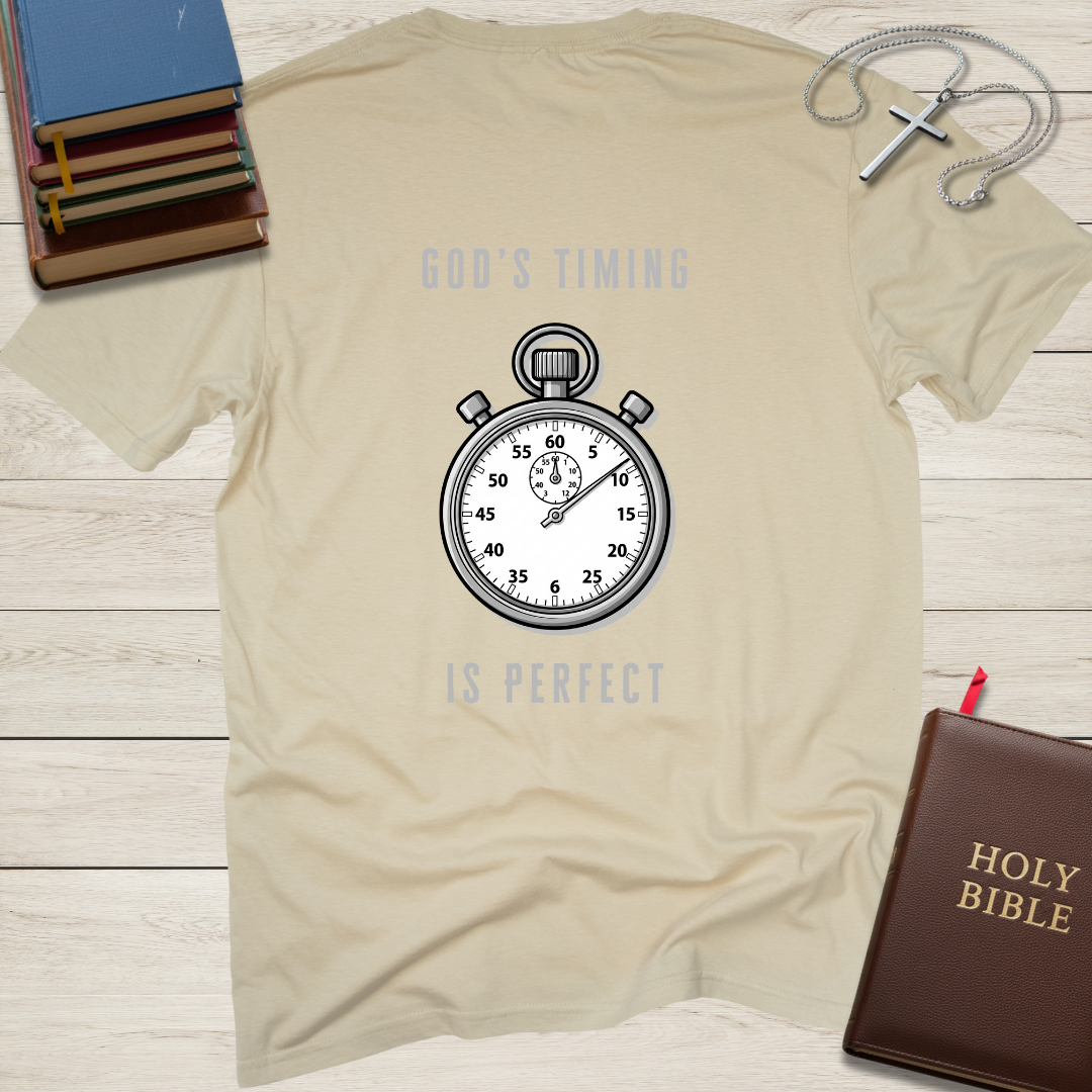 God's Timing is Perfect - Photo T-Shirt