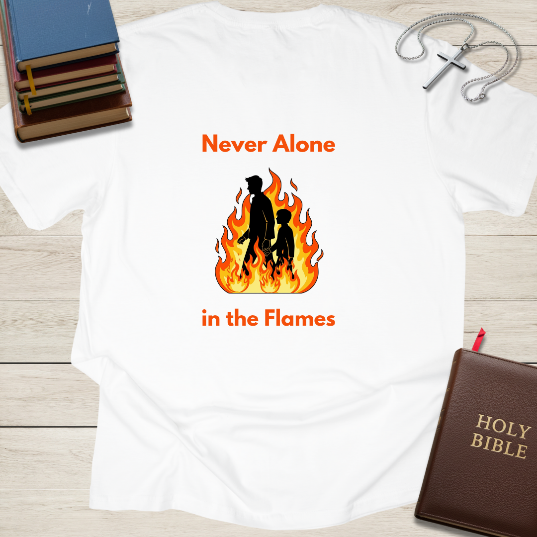 Never Alone in the Flames T-Shirt