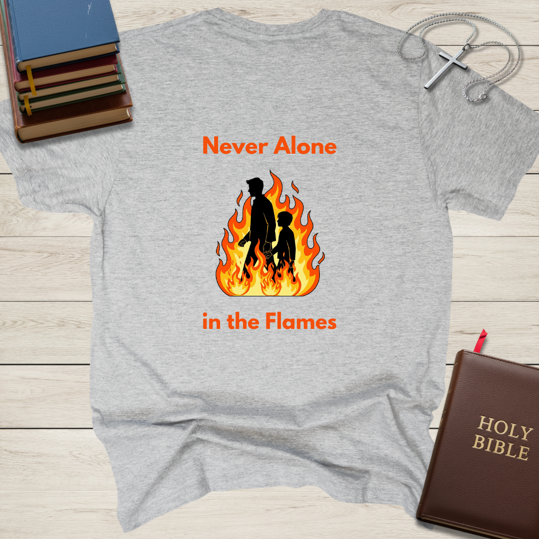Never Alone in the Flames T-Shirt