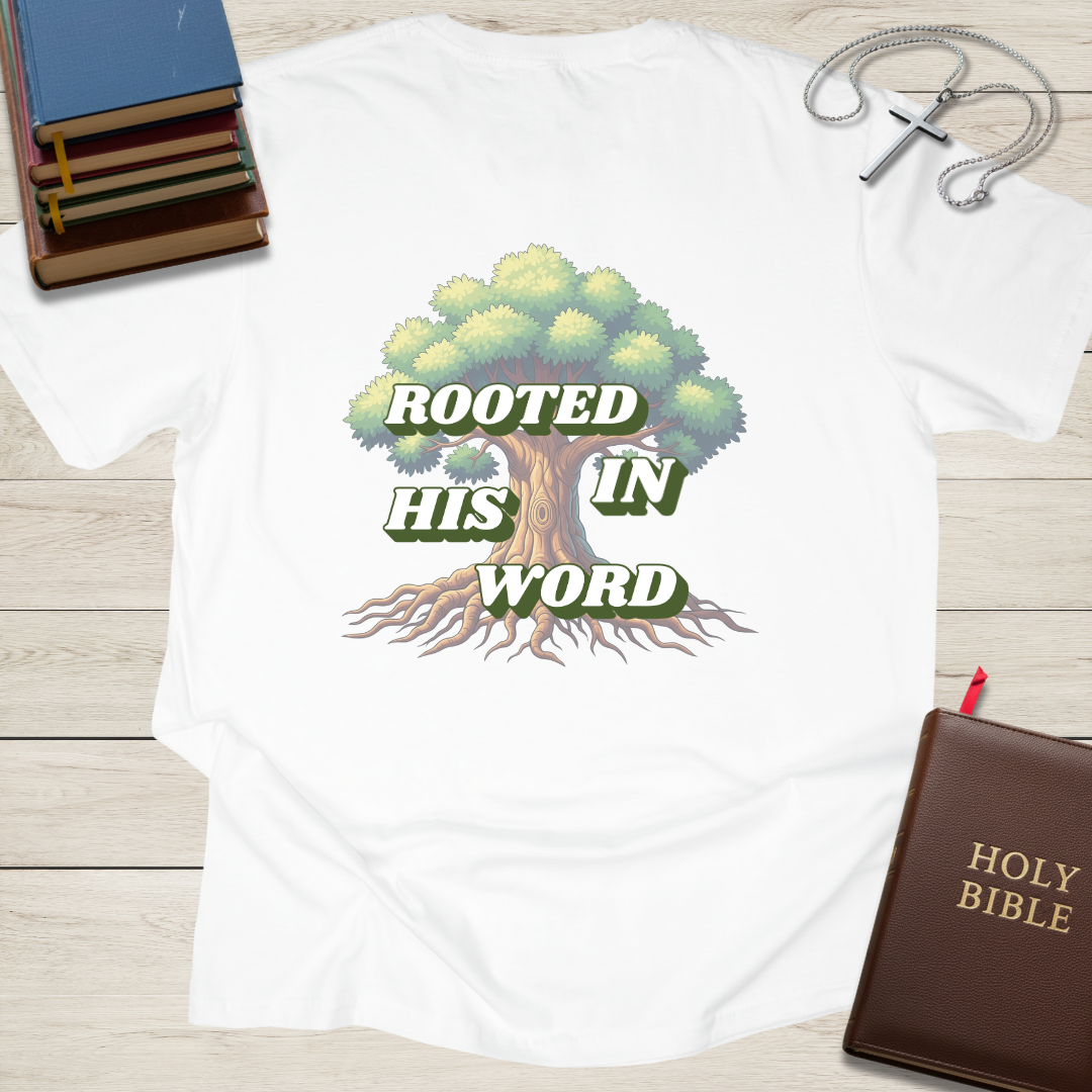 Rooted in His Word T-Shirt